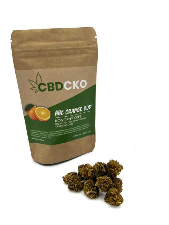 HHC weed Orange Bud (malé paličky) Váha: 15 g