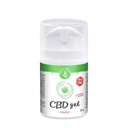 Zelená Země CBD hřejivý gel 50 g Zelená Země CBD hřejivý gel 50 g