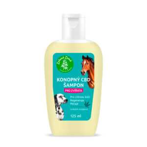 Zelená Země CBD šampon pro zvířata 125 ml