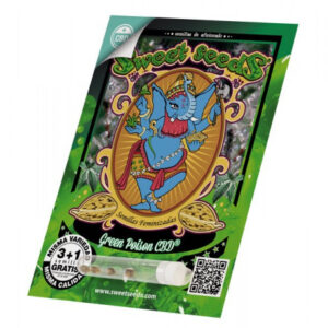 Green Poison CBD - feminizované semena marihuany 3 ks Sweet Seeds