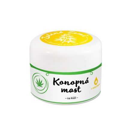 Zelená země konopná mast s měsíčkem na kůži 12 ml Zelená země konopná mast s měsíčkem na kůži 12 ml
