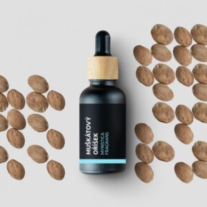 Muškátový oříšek - 100% přírodní esenciální olej (10ml) - Pěstík