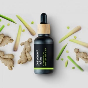 Zázvorová tráva - 100% přírodní esenciální olej (10ml) - Pěstík